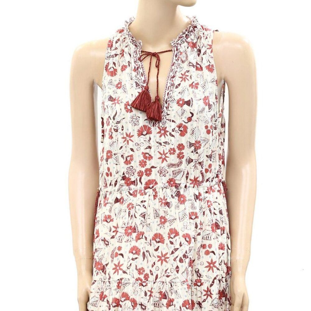 Ulla Johnson Floral Midi Dress Size Small - Picture 2 of 5